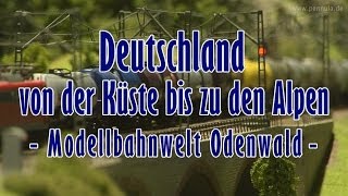 Deutschland von der Küste bis zu den Alpen