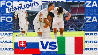 Highlights: Slovacchia-Italia 0-1 - Under 19 (21 giugno 2022)