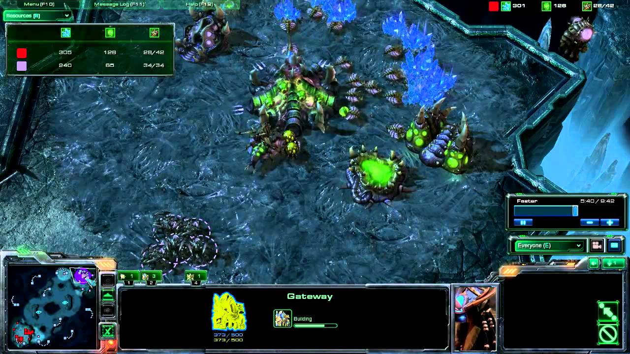 StarCraft 2 Zerg Rush