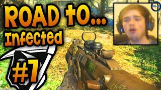 "OUT IN THE OPEN!" - Road To - KEM Infected #7 LIVE w/ Ali-A! - (Call of Duty: Ghost Gameplay)