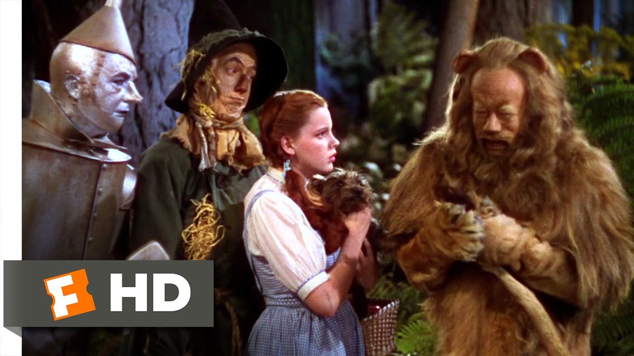 The Cowardly Lion The Wizard of Oz (6/8) Movie CLIP (1939) HD YouTube