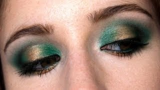 Maquillaje | Golden Teal (Turquesa y dorado)