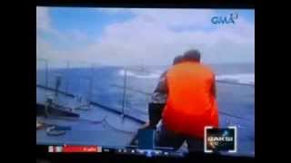 Video ng pagpapahinto ng coast guard sa Taiwanese fishing vessel, ipinakita na sa publiko