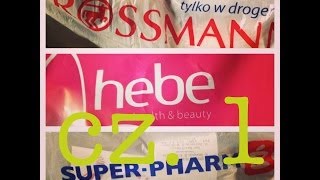 Wielki haul kosmetyczny -40% Rossmann, HEBE, Super Pharm cz. I