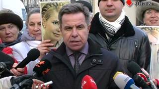 25.11.13 - К Тимошенко не пустили оппозиционеров: боятся инфекции извне