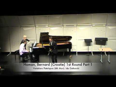 Homan, Bernard (Croatie) 1st Round Part 1