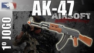 Airsoft: AK47 King Arms Review (1º Jogo)