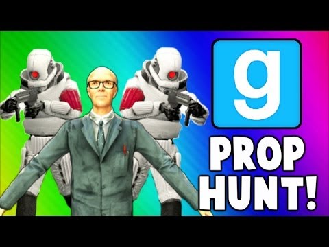 Gmod Prop Hunt Funny Moments - Get Out of my Kitchen, Running Sink, Microwave Shield (Garry's Mod)