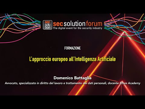 Intelligenza artificiale: quale disciplina nella UE? Guarda l’approfondimento di secsolutionforum   