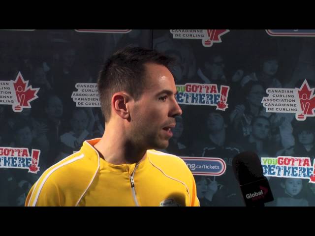 Draw 1 Media Scrum - 2012 Capital One Canada Cup