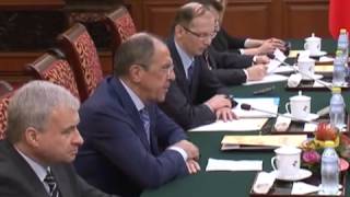 Переговоры С.Лаврова и Ван И