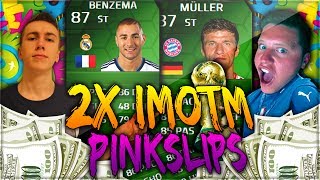 2 IMOTM PINKSLIPS VS BEHZINGA  | FIFA 14 ULTIMATE TEAM