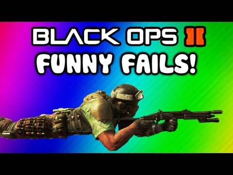 Black Ops 2 Funny Fail Moments - Ninja Defused, Barrel Bomb, Claymore, Follow, Hunter Killer Fails