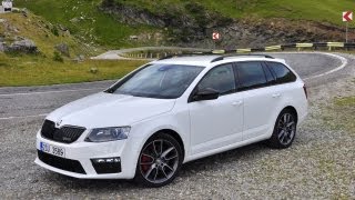 New Skoda Octavia RS TSI 2013 - Transfagarasan driving moments