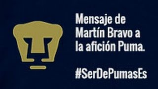 Mensaje de despedida de Martín Bravo a la afición Universitaria.