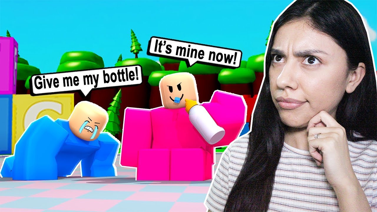 I Was Bullied By A Baby In Roblox Baby Simulator