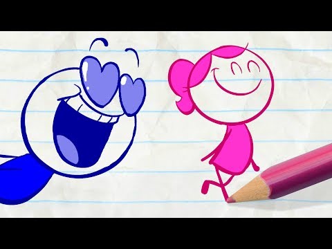 Pencilmate Falls in Love! & More Funny Cartoons