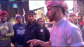 ARAB GUY HAS AN EPIC RAP BATTLE!