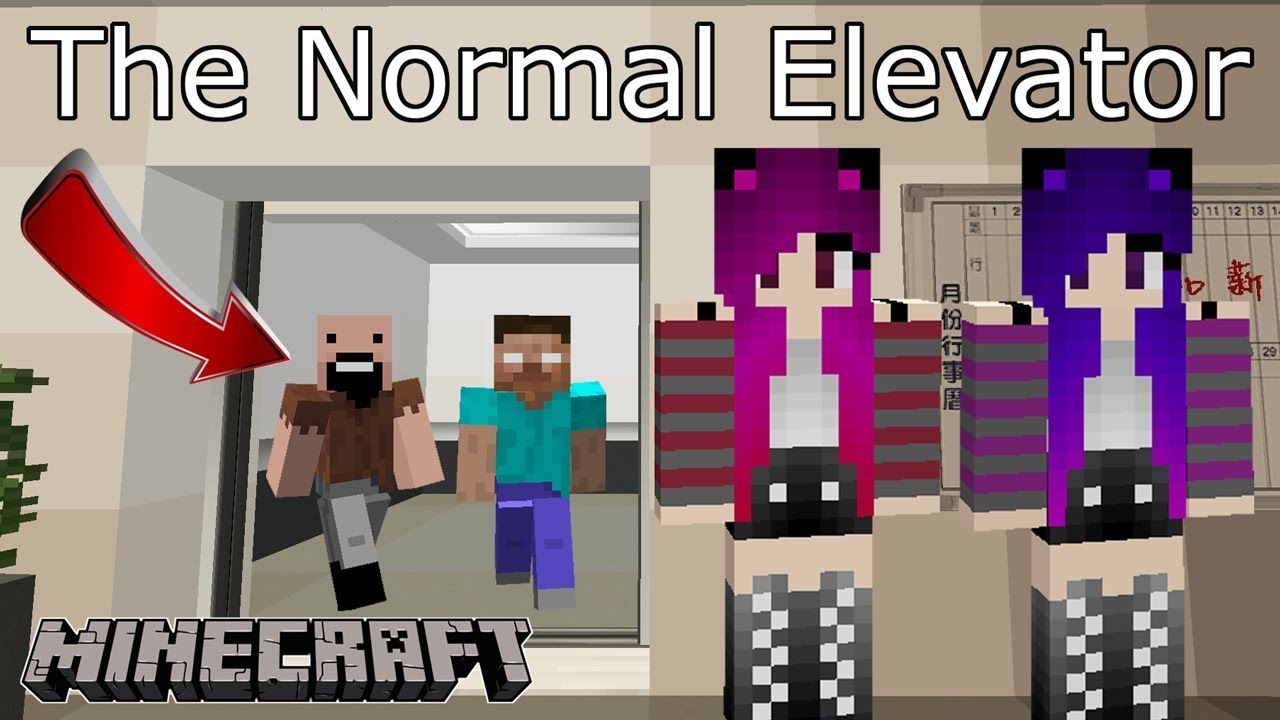 Visiting All New Floors The Normal Elevator On Minecraft Episode 2