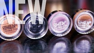 NEW MAYBELLINE LEATHER COLOR TATTOOS | Hot Or Not