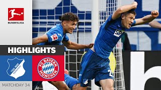 Kramaric Turns Game Around! | Hoffenheim — FC Bayern München 4-2 | Highlights | MD 34 – Bundesliga