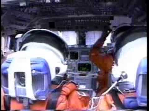 space shuttle columbia cockpit video