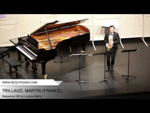 Dinant 2014 – Trillaud; Martin – Sequenza IXb by Luciano Berio
