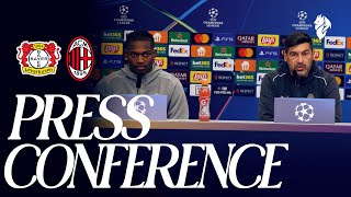 Leão and Fonseca preview the Bayer Leverkusen game | Champions League | Press Conference