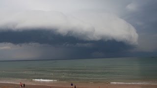 Brouillarta (arcus) : Tempête de vent violente à Biarritz (Côte des Basques)