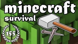 Minecraft Survival - Aflevering 155 "Een standbeeld!"