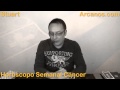 Video Horscopo Semanal CNCER  del 25 al 31 Enero 2015 (Semana 2015-05) (Lectura del Tarot)