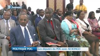 POLITIQUE / PDG : Les députés du PDG avec Ali BONGO ONDIMBA