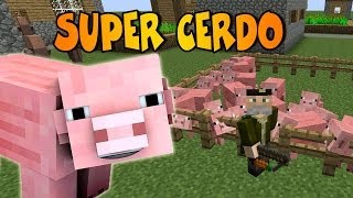 "SUPER CERDO" | PIGZILLA MOD | Minecraft Mod Review