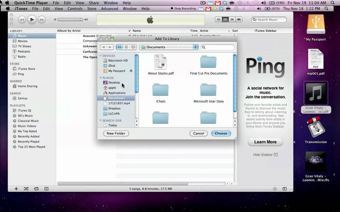 How to Convert AIFF to MP3 with iTunes - YouTube