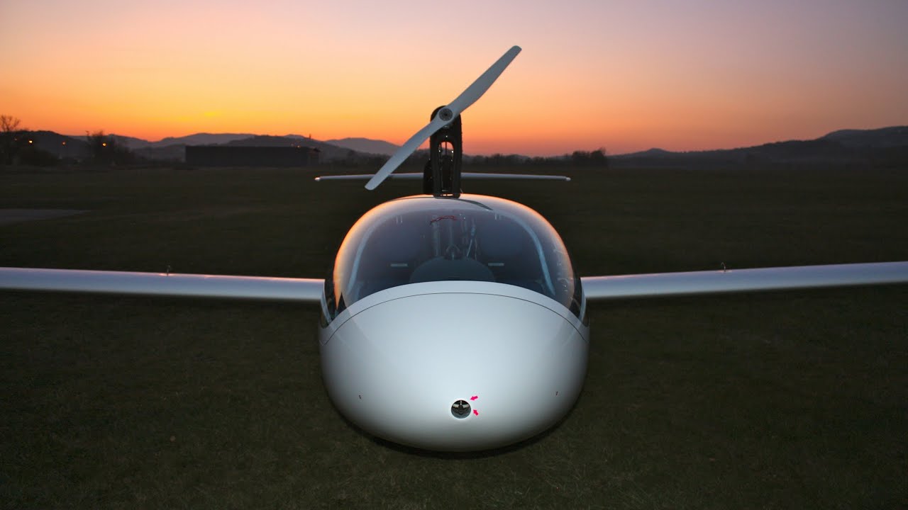 Pipistrel Taurus Self Launch Glider, A closer look. YouTube
