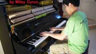Miley Cyrus - When I Look At You (Piano Cover) Music Video