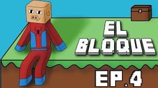 EL BLOQUE EP. 4 | ZOMBIS A MI | MINECRAFT MINI SERIE