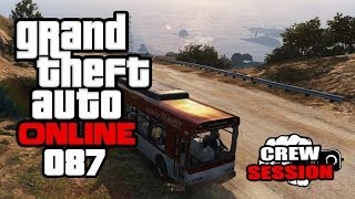 GTA ONLINE #087 - Mega-Jumps & Bustour zum Staudamm [HD+] | Let's Play GTA Online