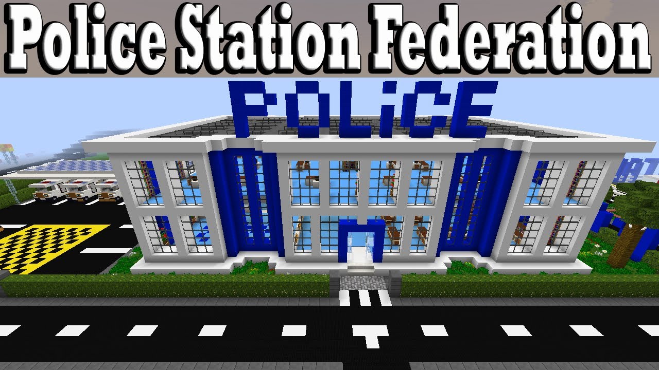minecraft city maps with police station 1.7.10