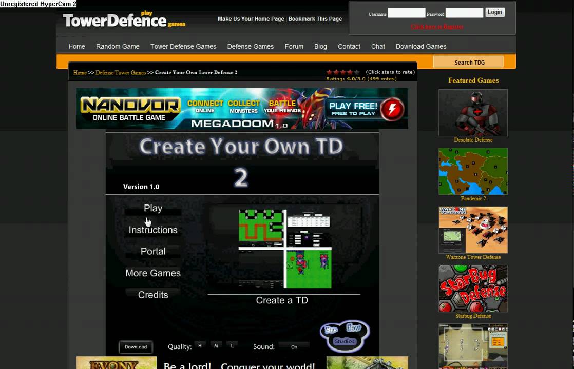 how to create your own game online