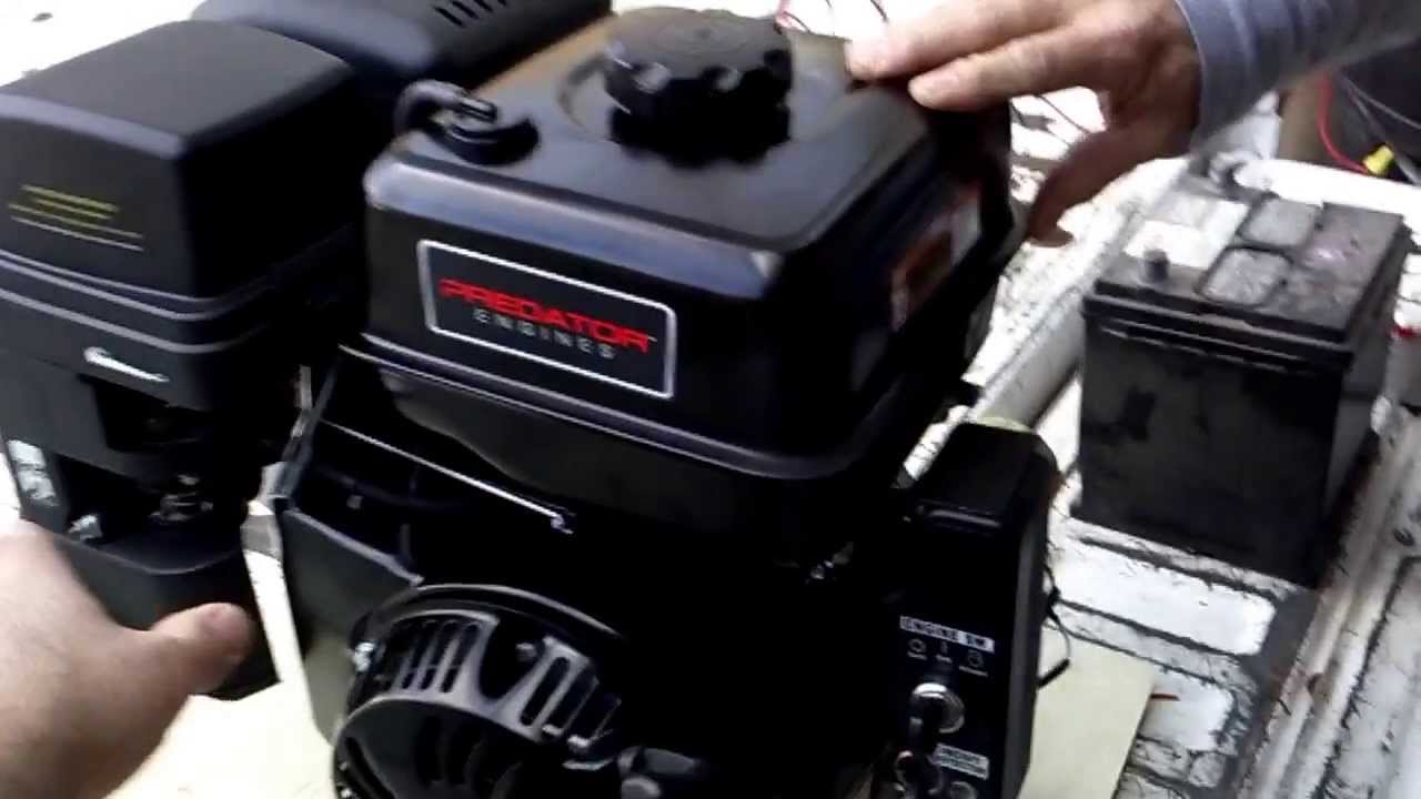 Harbor Freight Predator Engine 420cc - YouTube
