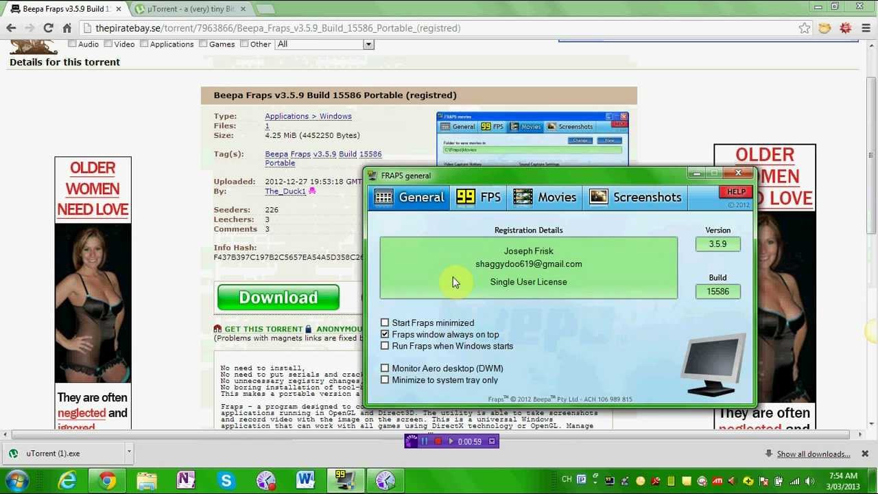 Fraps Full Version Pirate | how to get fraps full version for free in 2013 youtube Fraps Full Version Pirate | how to get fraps full version for free in 2013 youtube