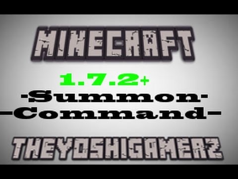 minecraft 1.7.1 command block summon snowman