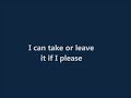 Manic Street Preachers - Suicide Is Painless (with lyrics)