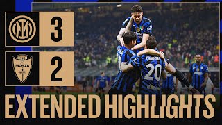 TUTTI IN PIEDI PER LA RIMONTA NERAZZURRA 🔊🖤💙??? | INTER 3-2 MONZA | EXTENDED HIGHLIGH📺⚫🔵?????