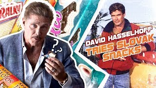 Hasselhoff ochutnal slovenské pochúťky