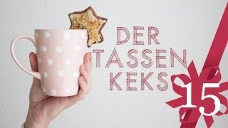 DIY Geschenkidee Tassenkeks | Magnolia Adventskalender