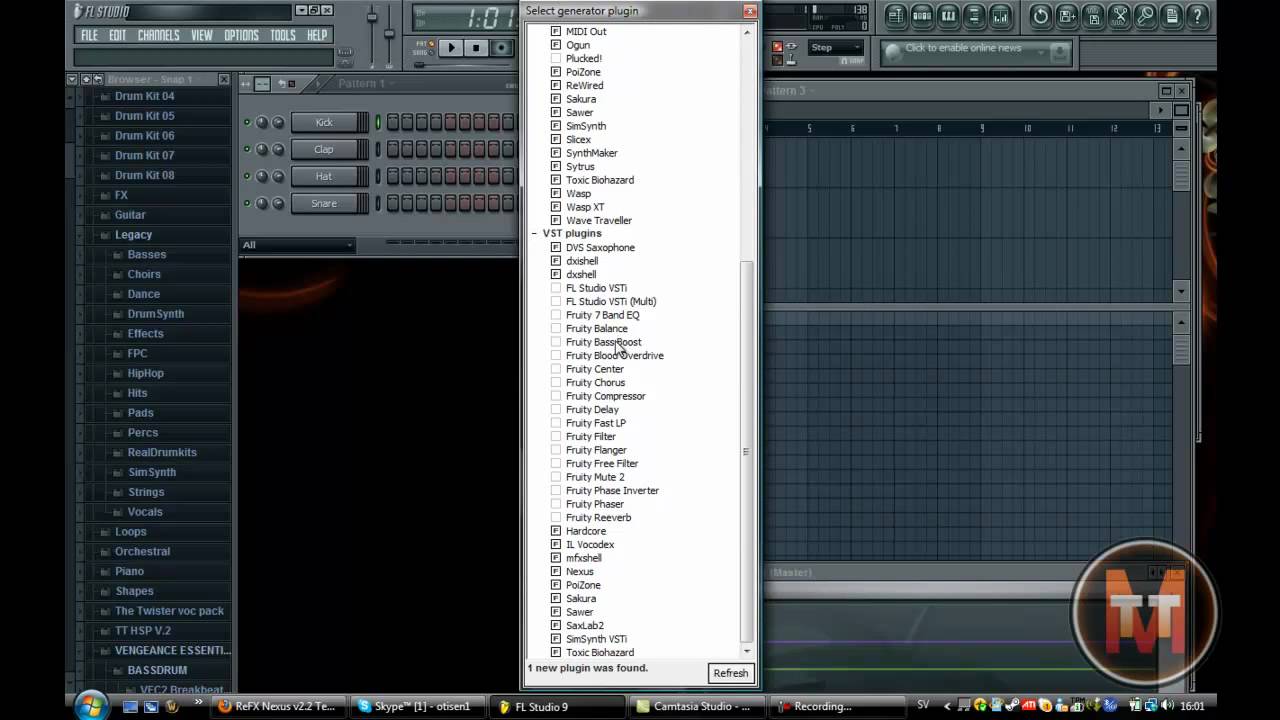 FL Studio 9 Tutorial: How to install a plugin or VST [HD] - YouTube