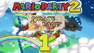 Let's Play Mario Party 2 Part 1: Wer ist der Superstar im Piraten Land?