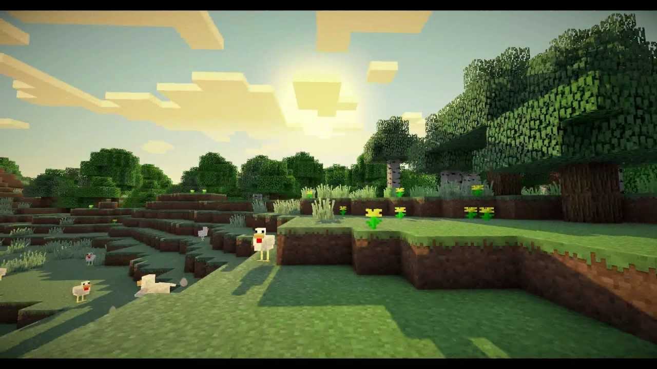 Minecraft With Shader Mods + R3D.CRAFT Texture Pack (x128) - YouTube